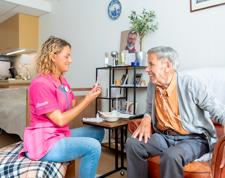 Werken in Hofwijck in Oegstgeest - woonzorglocatie van Marente